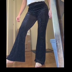 Flare Leg Velvet pants